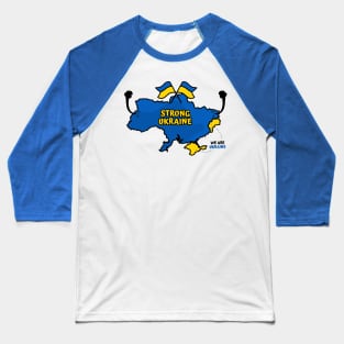 Strong Ukraine Baseball T-Shirt